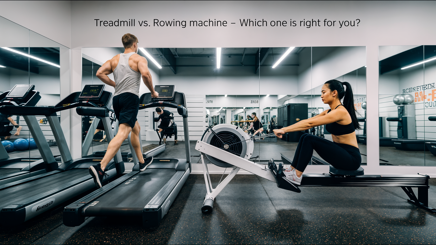 ROWER vs. TREADMILL – Which One Wins?