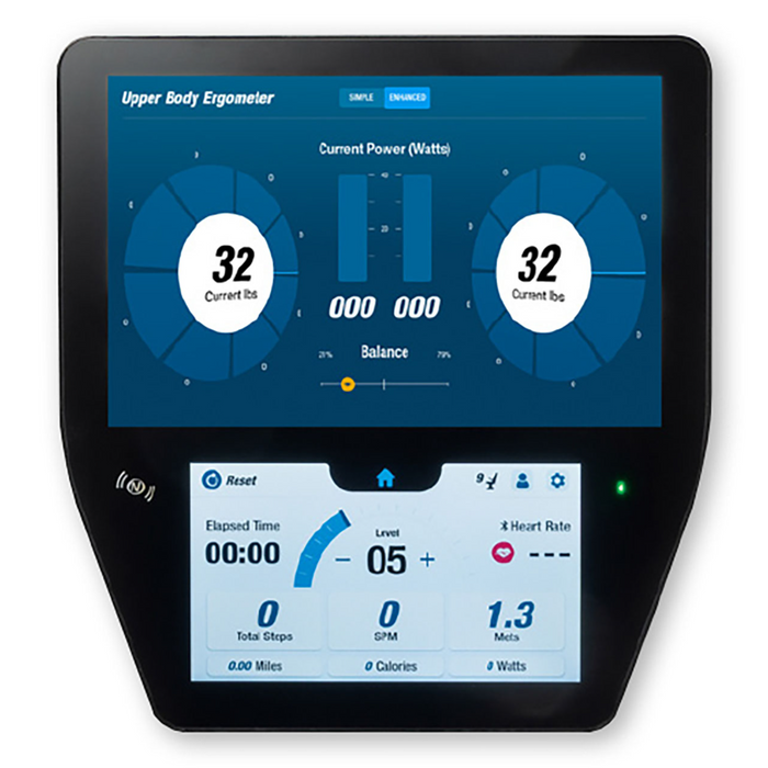 NuStep, UE8 MAX Upper Body Ergometer, Wide 22" Seat