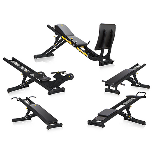 Total Gym ELEVATE Circuit; 5-piece; Includes Jump, Pull-Up, Press, Row ADJ and Core ADJ