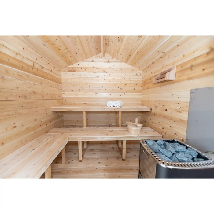 Dundalk Canadian Timber Georgian Cabin Sauna | Electric