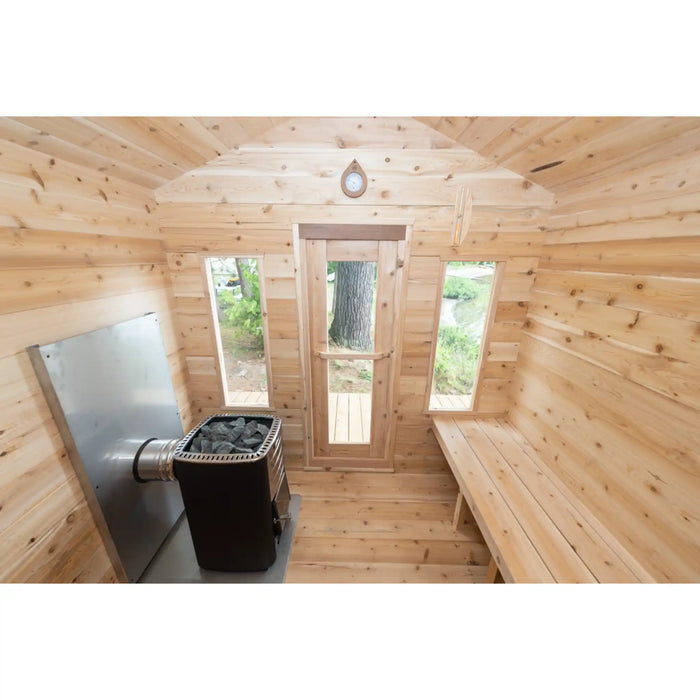 Dundalk Canadian Timber Georgian Cabin Sauna | Electric