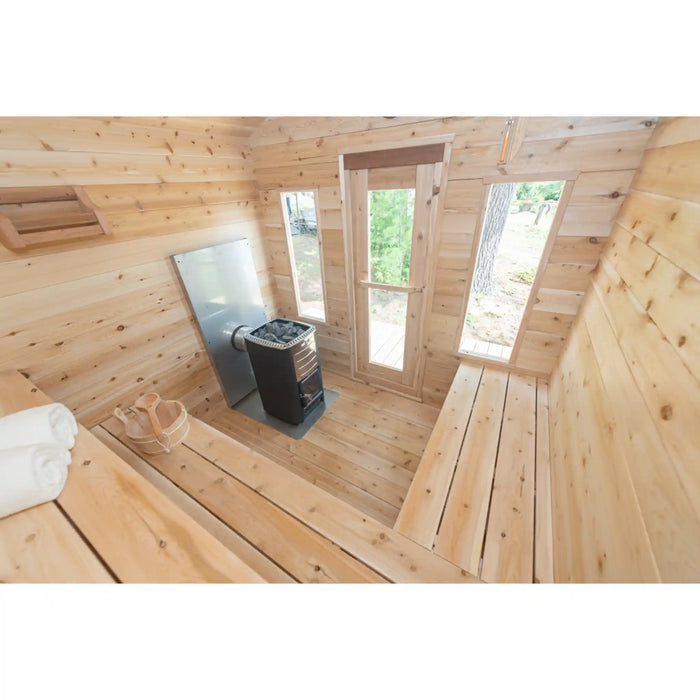 Dundalk Canadian Timber Georgian Cabin Sauna | Electric