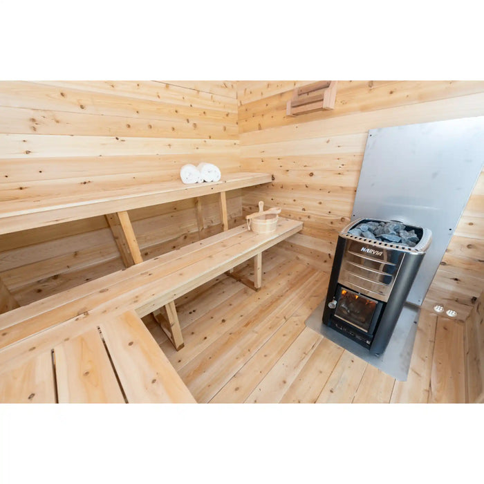 Dundalk Canadian Timber Georgian Cabin Sauna | Electric