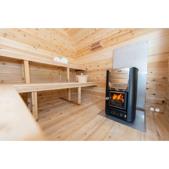 Dundalk Canadian Timber Georgian Cabin Sauna | Electric