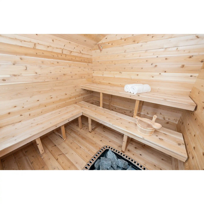 Dundalk Canadian Timber Georgian Cabin Sauna | Electric