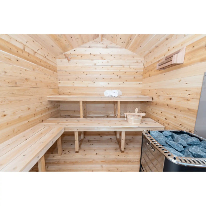 Dundalk Canadian Timber Georgian Cabin Sauna | Electric