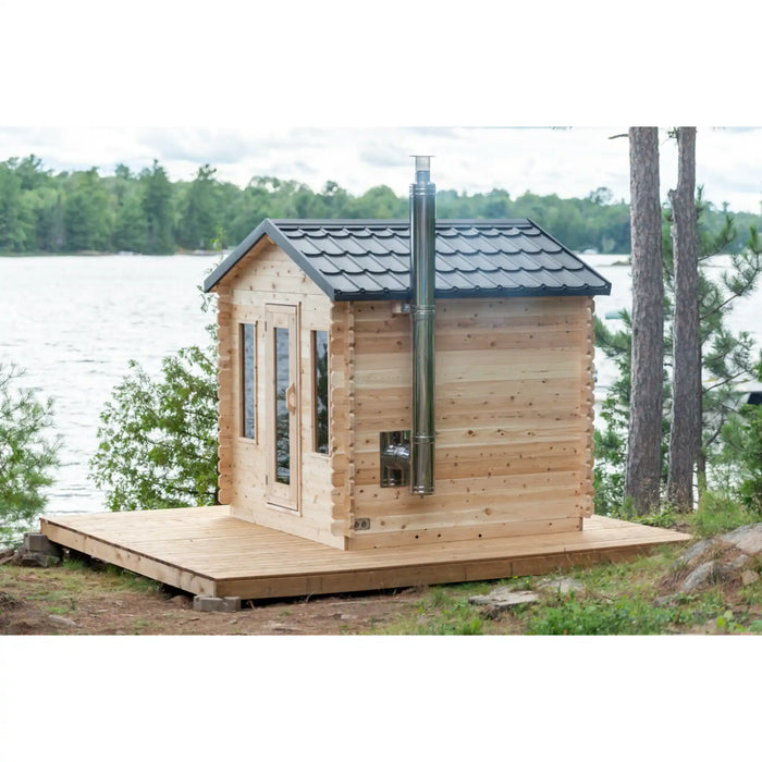 Dundalk Canadian Timber Georgian Cabin Sauna | Electric