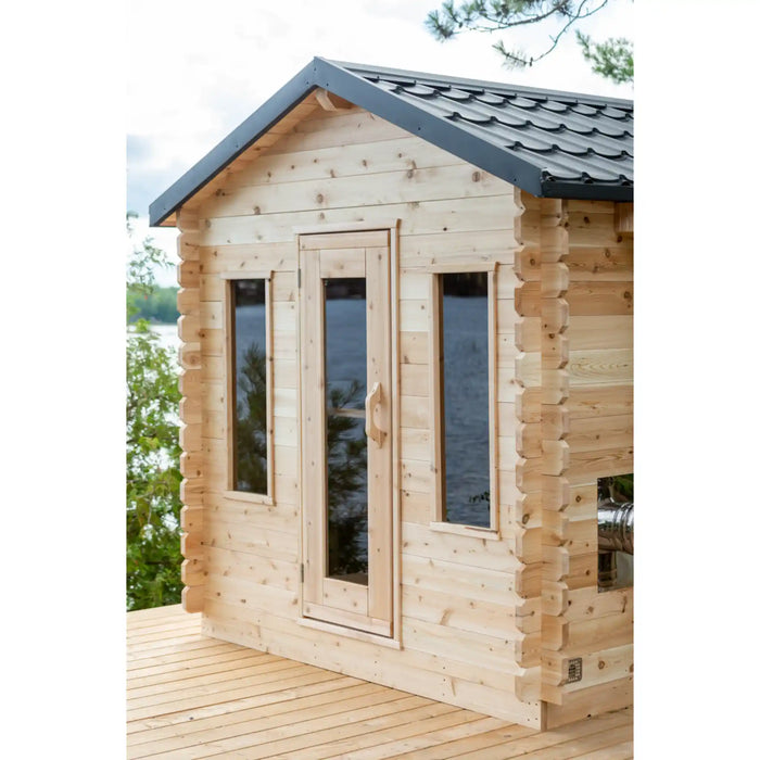 Dundalk Canadian Timber Georgian Cabin Sauna | Electric