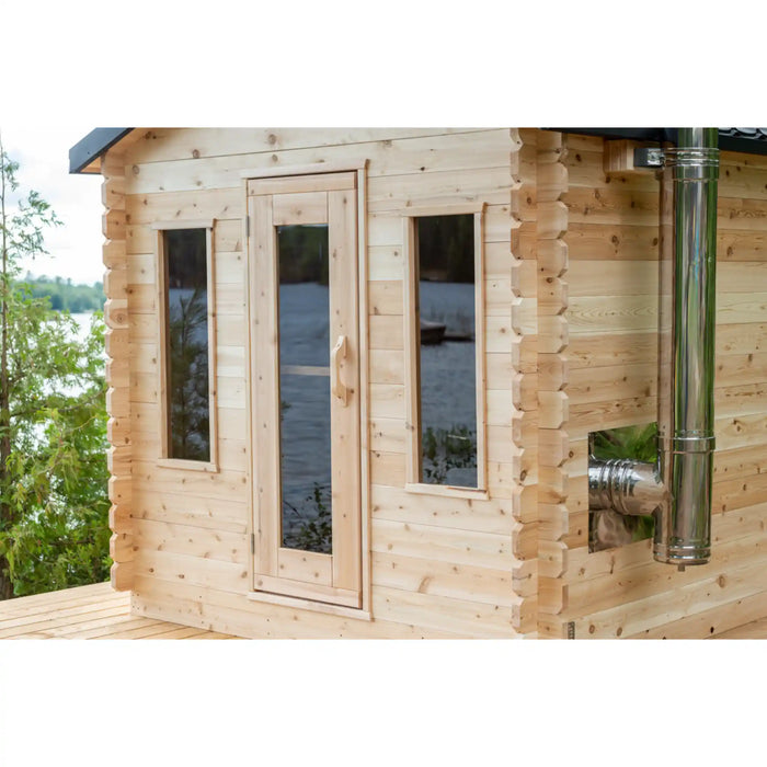 Dundalk Canadian Timber Georgian Cabin Sauna | Electric