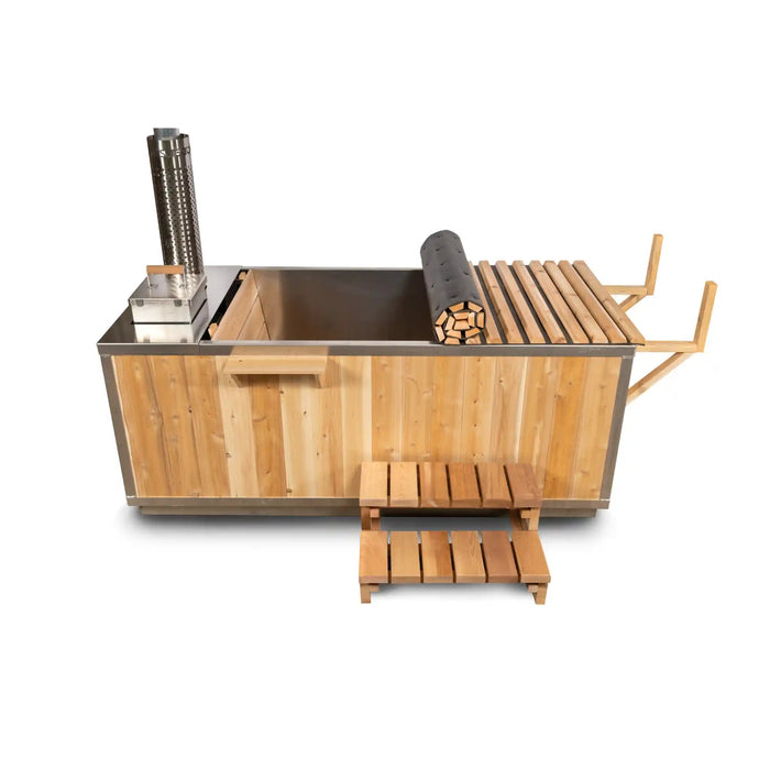 Canadian Timber Starlight Wood Burning Hot Tub