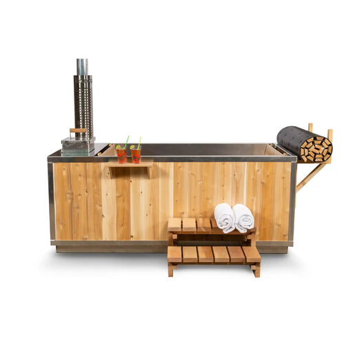 Canadian Timber Starlight Wood Burning Hot Tub