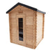 Dundalk Leisurecraft Canadian Timber 3 Person Granby Cabin Sauna CTC66W | Athlete Recovery Depot