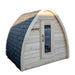 Dundalk Leisurecraft Canadian Timber 4 Person MiniPOD Sauna CTC77MW | Athlete Recovery Depot