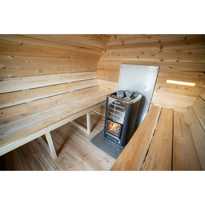 Dundalk Leisurecraft Canadian Timber 4 Person MiniPOD Sauna CTC77MW | Athlete Recovery Depot