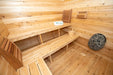 Dundalk Leisurecraft Canadian Timber 6 Person Georgian Cabin Sauna with Porch CTC88PW | Athlete Recovery Depot