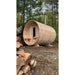 Dundalk Leisurecraft Canadian Timber Serenity 4 Person Barrel Sauna CTC2245W | Athlete Recovery Depot