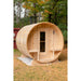 Dundalk Leisurecraft Canadian Timber Serenity 4 Person Barrel Sauna CTC2245W | Athlete Recovery Depot