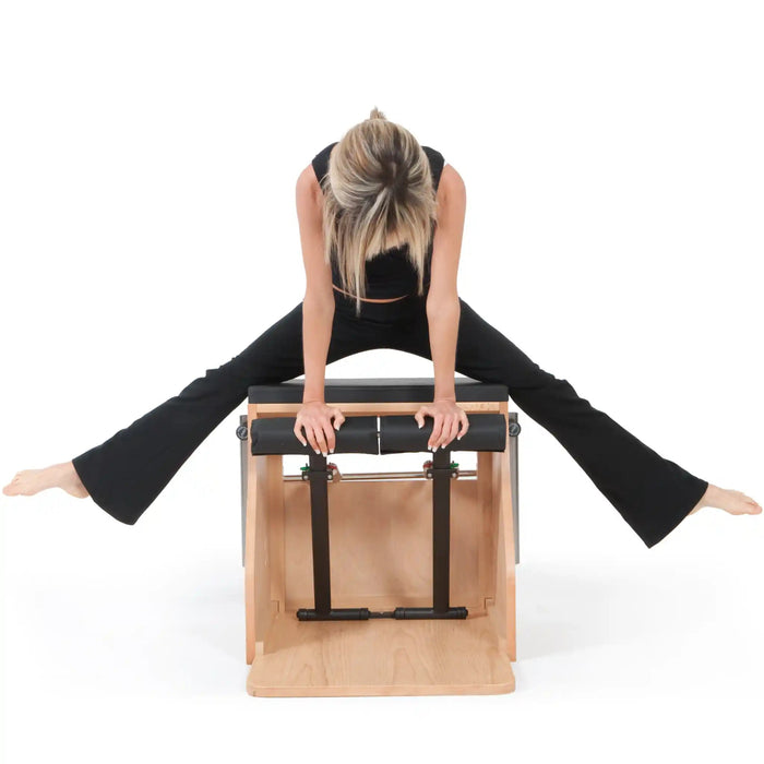 Elina Pilates Elite Wood Combo Chair | Black | Athlete Recovery Depot