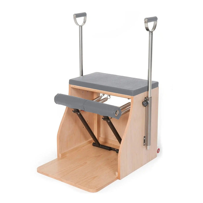 Elina Pilates Elite Wood Combo Chair | Gray | Athlete Recovery Depot