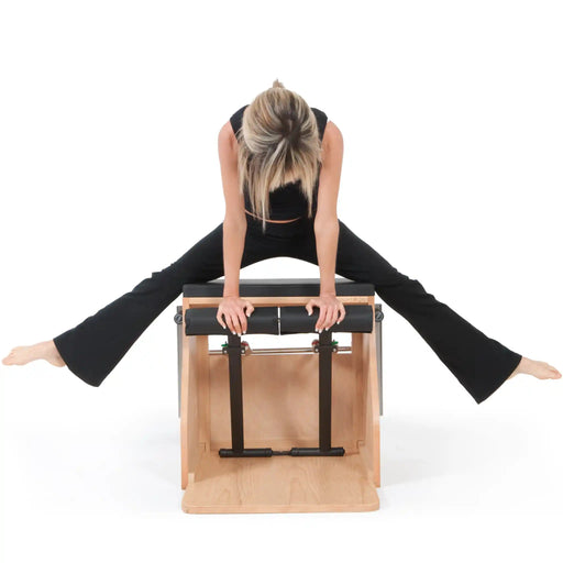 Elina Pilates Wood Combo Chair | Black