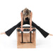 Elina Pilates Wood Combo Chair | Black