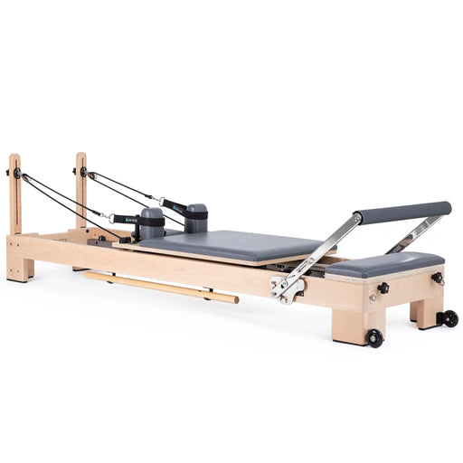 Elina Pilates Wooden Reformer Lignum | Gray | Athlete Recovery Depot