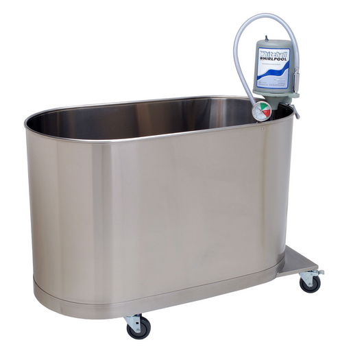 High boy mobile whirlpool, H-105-M, 105 gallon, 48"Wx24"Wx28"D