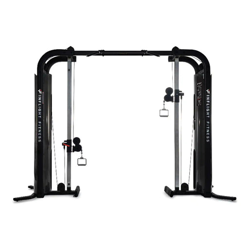 Inflight Fitness Cable Cross-Over With Monkey Bar Crossbeam | Athlete Recovery Depot