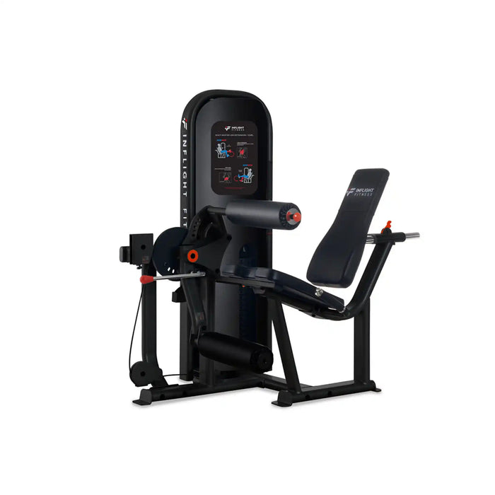 Inflight Fitness Seated Leg Extension/Leg Curl Fitness Station | Athlete Recovery Depot