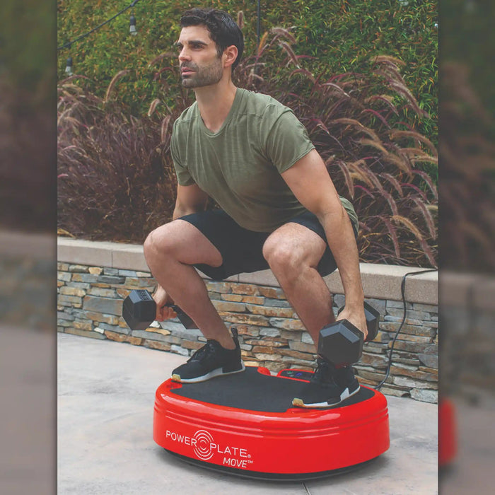 Power Plate MOVE | Red | Athlete Recovery Depot