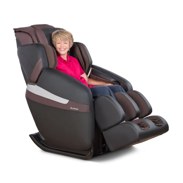 RelaxOnChair MK-Classic Massage Chair (Brown) | Athlete Recovery Depot