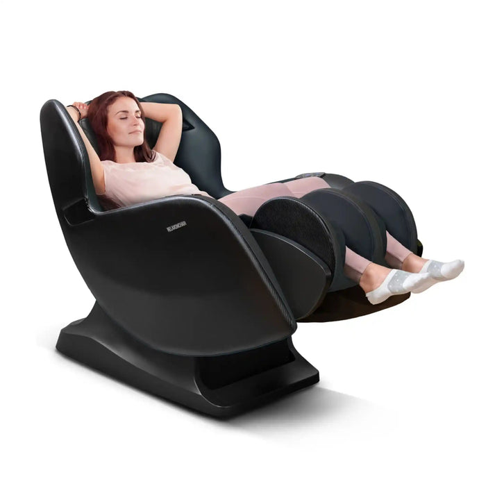 RelaxOnChair Rio Reclining Massage Chair (Black) | Athlete Recovery Depot