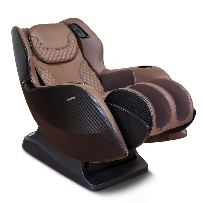 RelaxOnChair Rio Reclining Massage Chair (Coffee) | Athlete Recovery Depot