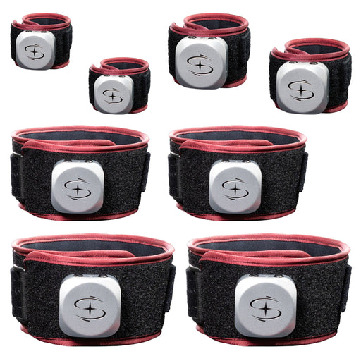 SmartCuffs 4.0 Clinical Set, 4 Pairs of Cuffs (Pair of Each Size) with Pumps