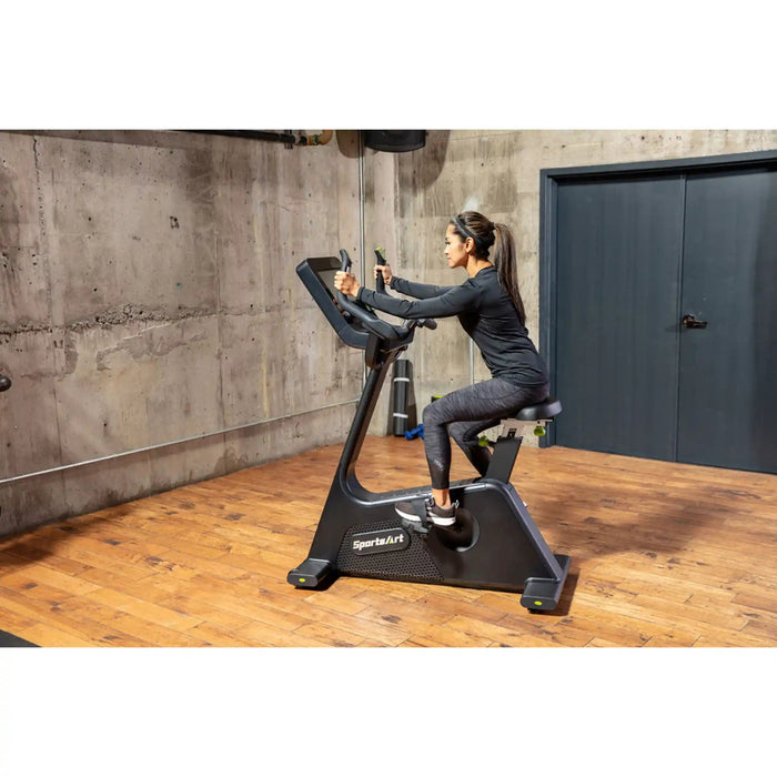 SportsArt C574U Elite Senza Upright Bike-13" | Athlete Recovery Depot